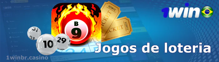 1win Cassino Jogos de loteria