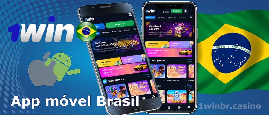 App móvel 1win Cassino On-line no Brasil