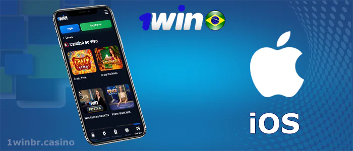 Aplicativo móvel 1Win para ios