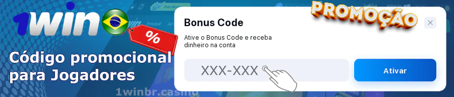 Mais prêmios com o código promocional do cassino on-line 1win