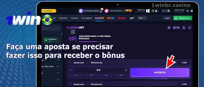 Aposta 1win Cassino On-line no Brasil