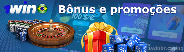 Bônus 500% e promoções 1win Cassino Brasil